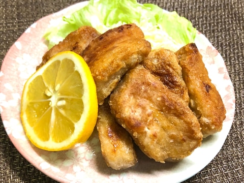 フライパンで簡単！カジキマグロの竜田揚げ